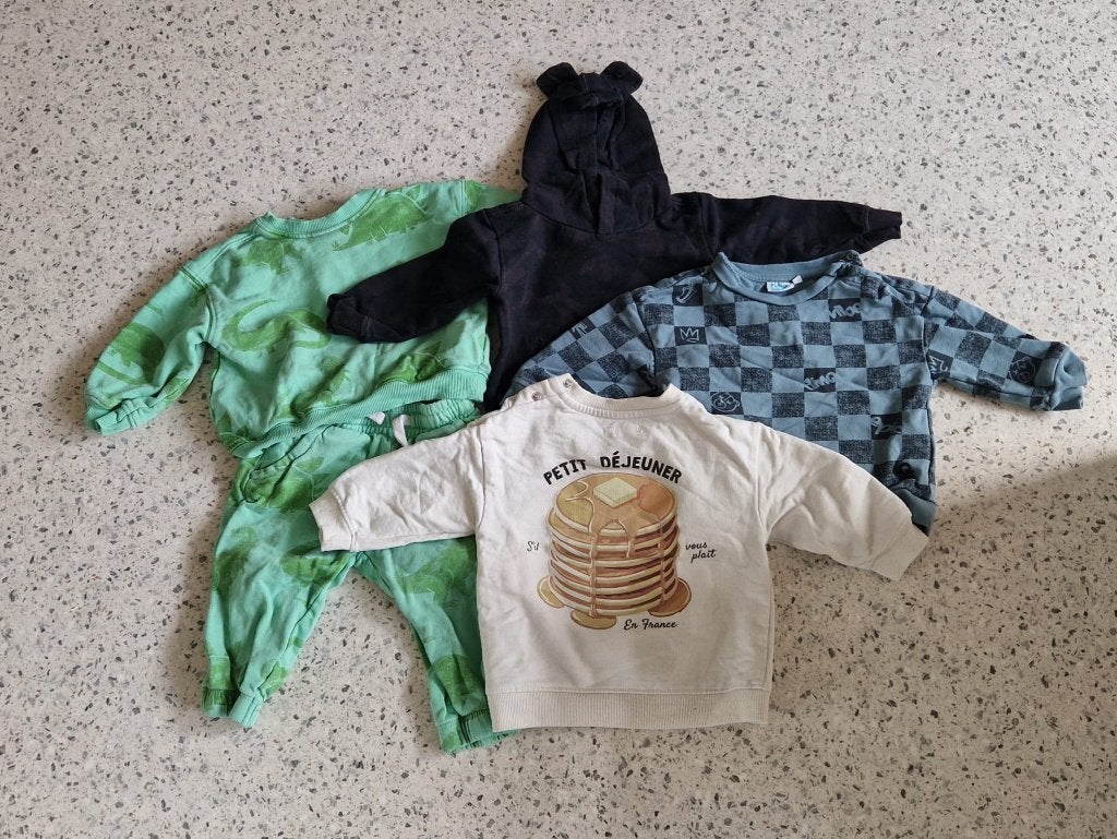 Kledingpakket jongens maat 80 (o.a. Flinq, Hema), Kinderen en Baby's, Babykleding | Baby-kledingpakketten, Ophalen of Verzenden
