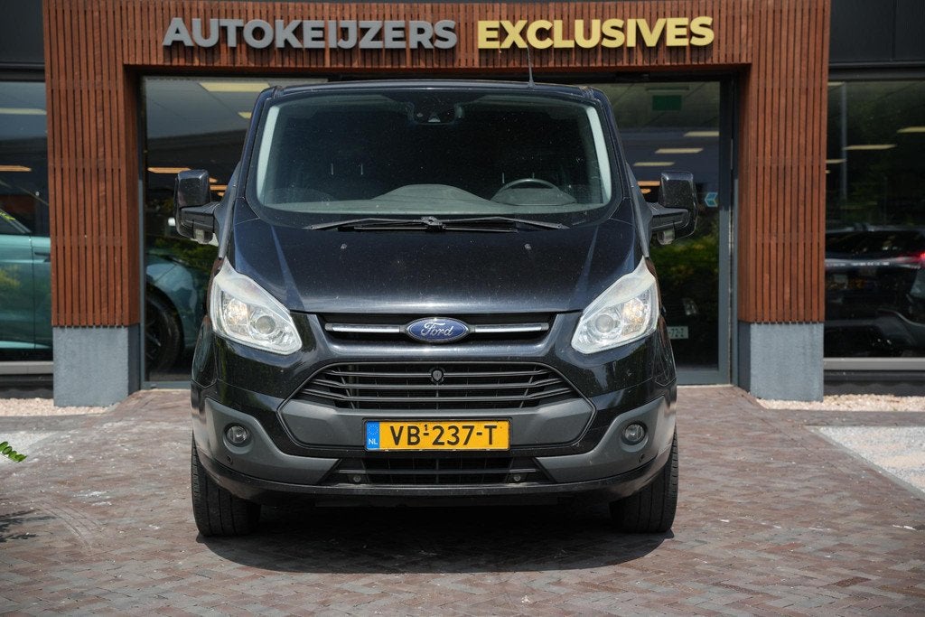 Ford Transit Custom 290 2.2 TDCI L2H1 Limited DC Cruise cont, Auto's, Voorwielaandrijving, Euro 5, Gebruikt, 4 cilinders