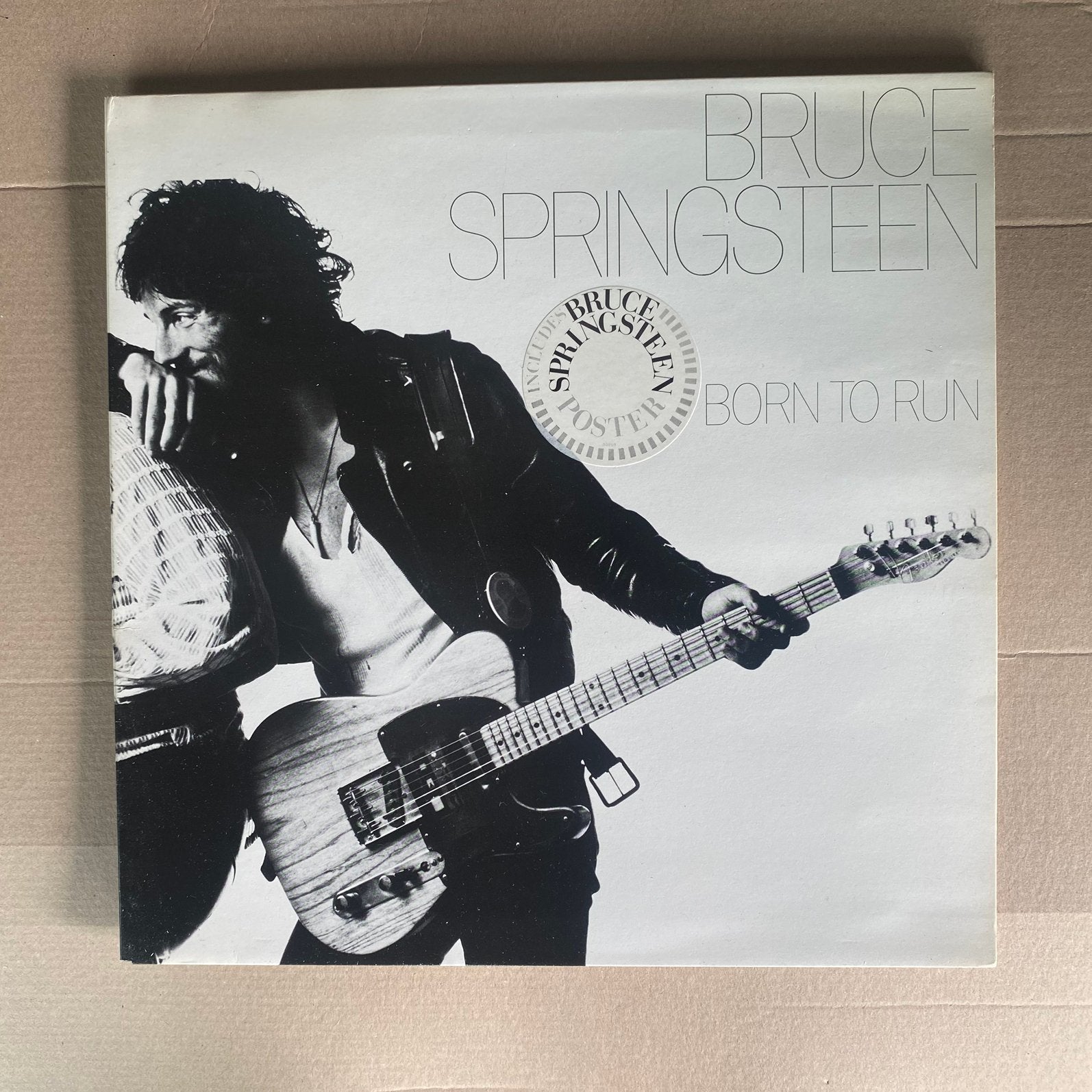 Lp - bruce Springsteen - born to run, Ophalen of Verzenden, Zo goed als nieuw, 12 inch, Poprock