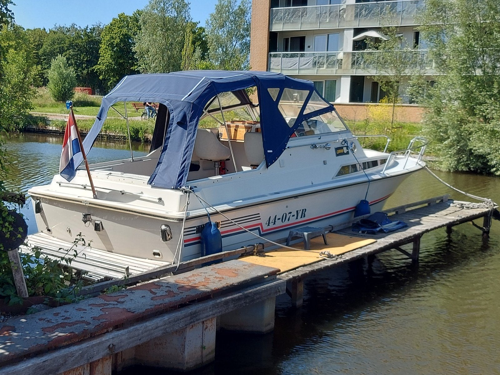 DIKKE WEEKEND / SPEED CRUISER 10 MTR OPEN KUIP BOEGSCHROEF, 10 m, Binnenboordmotor, Boegschroef, Ophalen of Verzenden