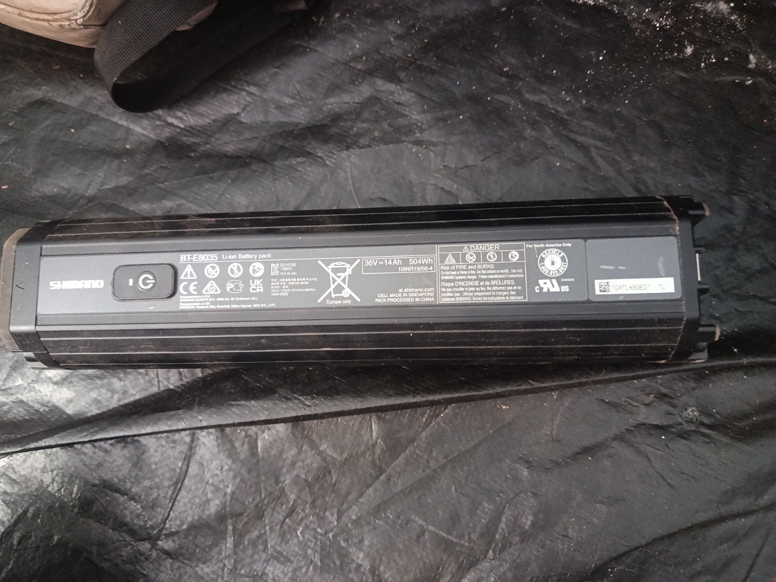 Shimano Steps 500 W  Accu BT-E8035, Ophalen of Verzenden, Zo goed als nieuw