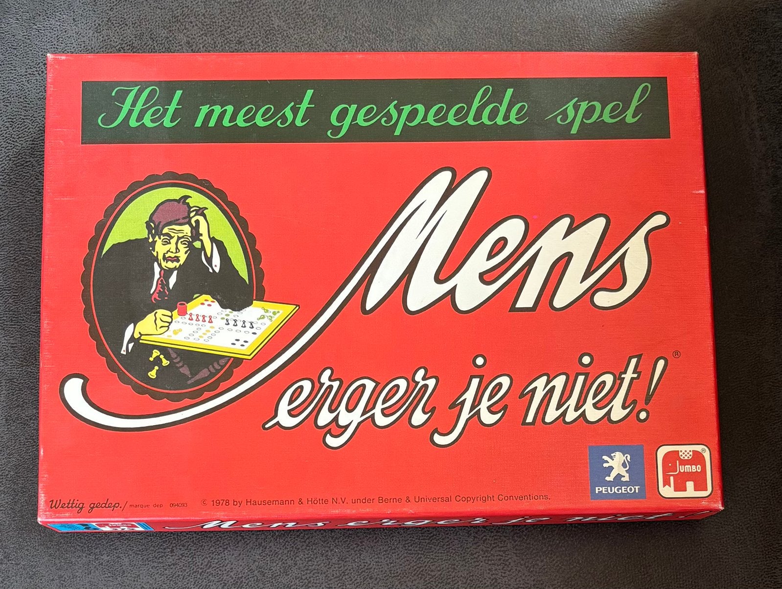 Mens erger je niet, Ophalen of Verzenden, Zo goed als nieuw