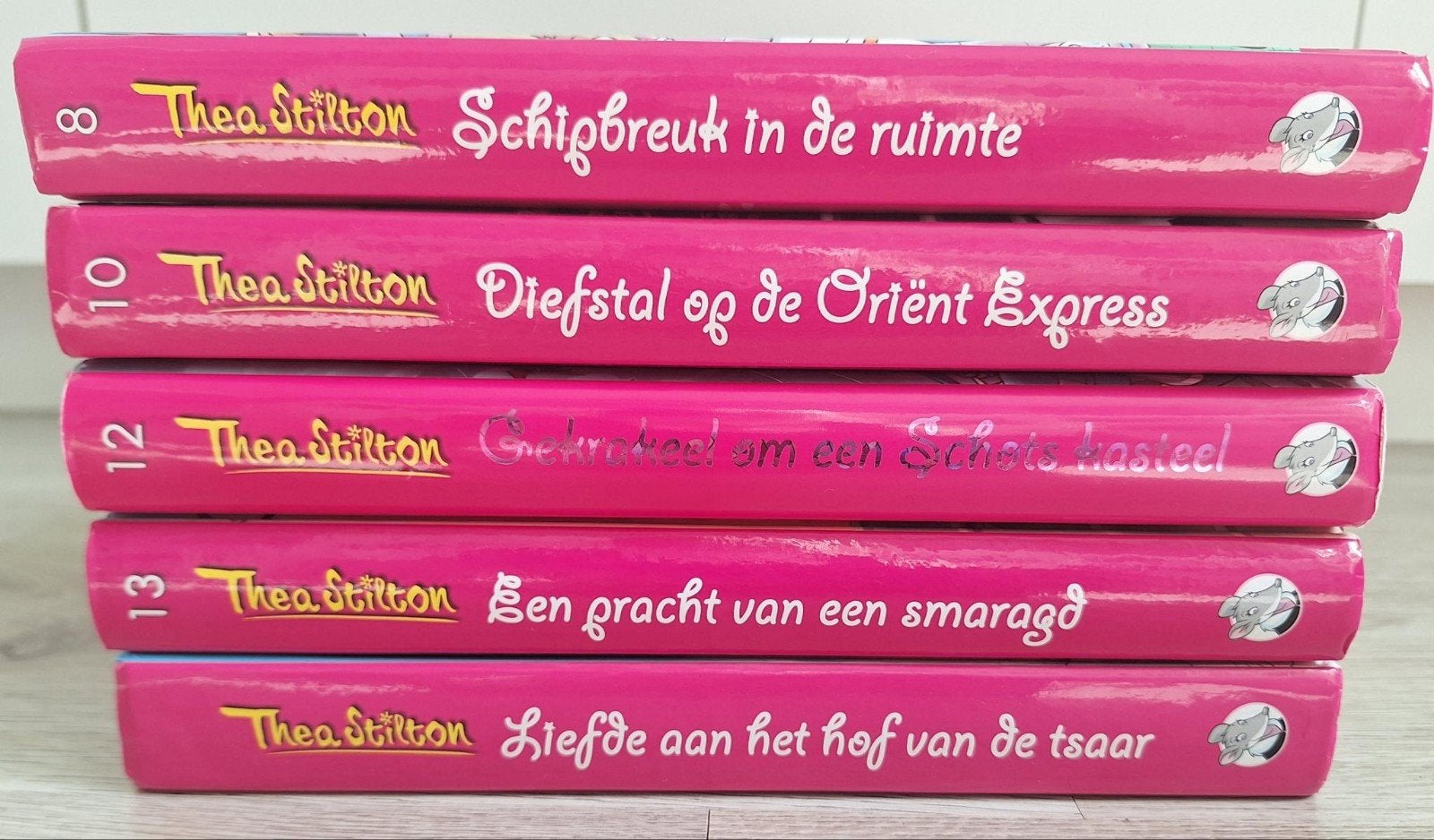 Thea Stilton boeken - 5-delige set, Ophalen of Verzenden, Gelezen, Thea Stilton, Fictie