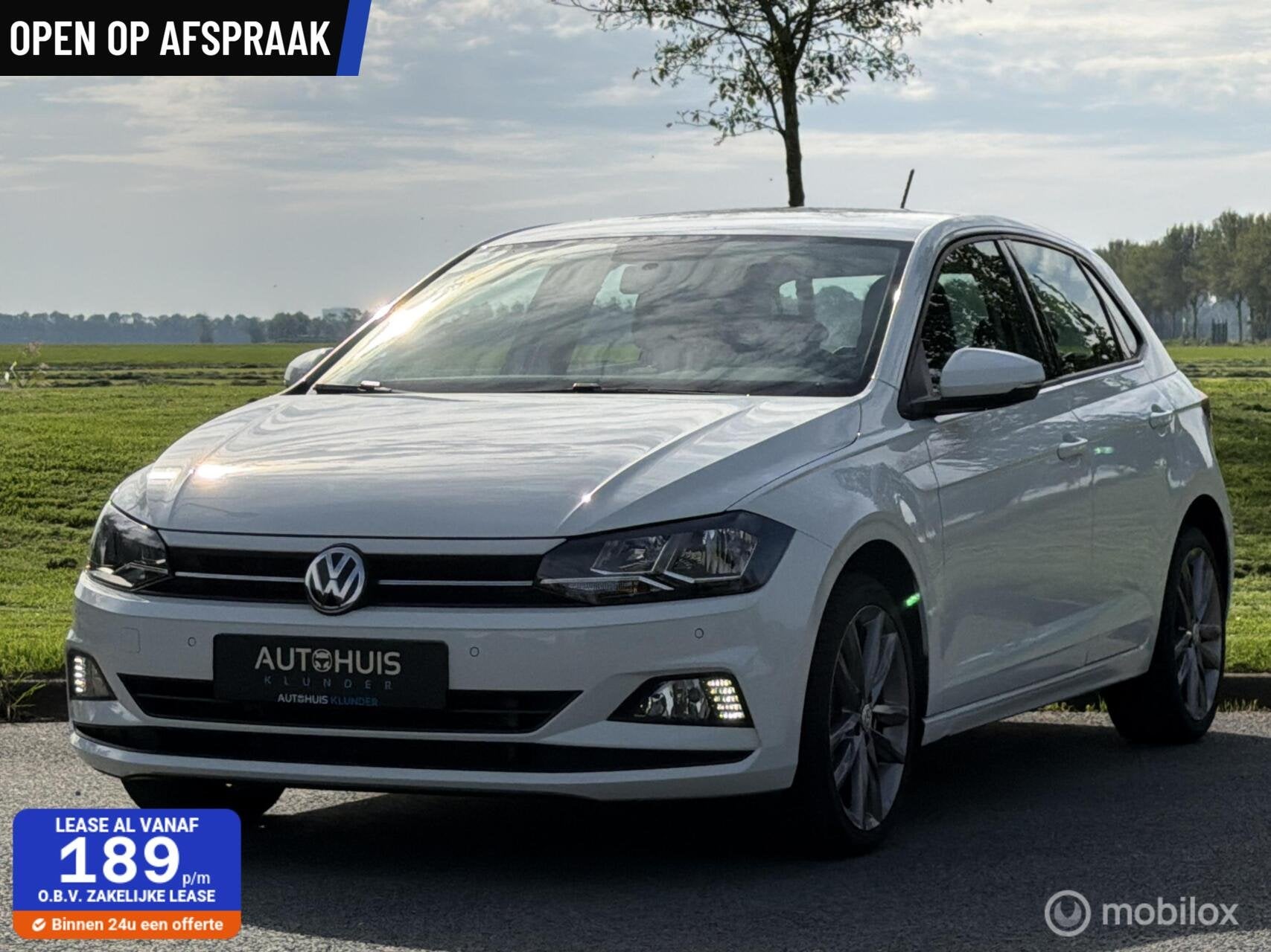 Volkswagen Polo 1.0 TSI | NW APK | Garantie |, Euro 6, Wit, Bedrijf, Handgeschakeld