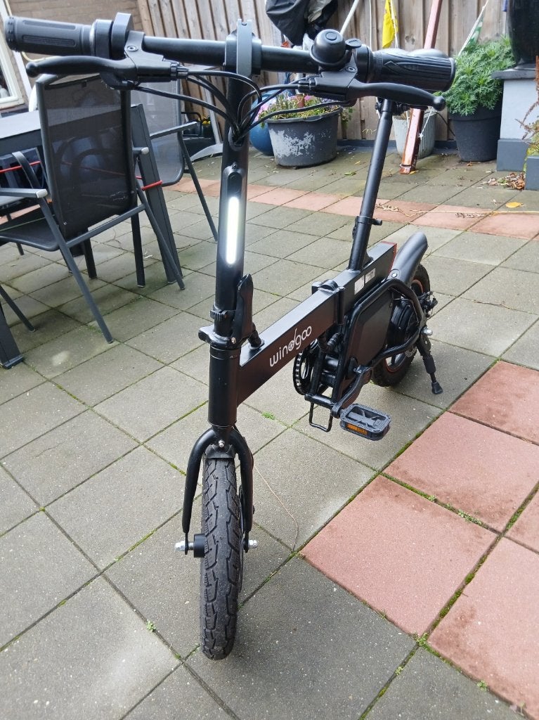 WINDGOO B20 ELEC FIETS, Minder dan 30 km per accu, Zo goed als nieuw, 47 tot 51 cm, Ophalen