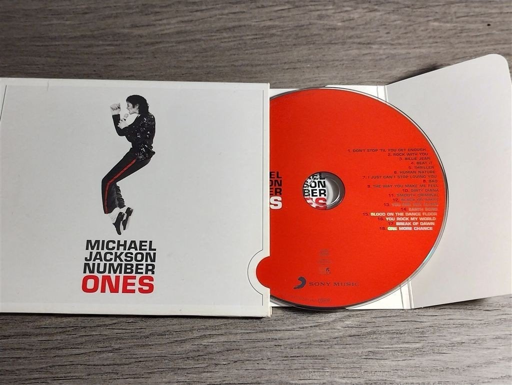 Michael Jackson - Number Ones [Digisleeve], Ophalen of Verzenden, Zo goed als nieuw