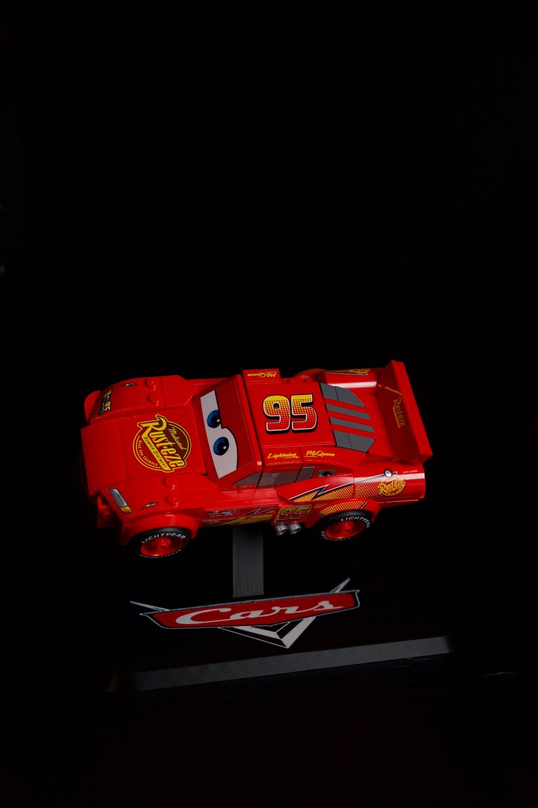 Displaystandaard voor LEGO Cars Lightning McQueen, Ophalen of Verzenden, Nieuw, Accessoire, Lego
