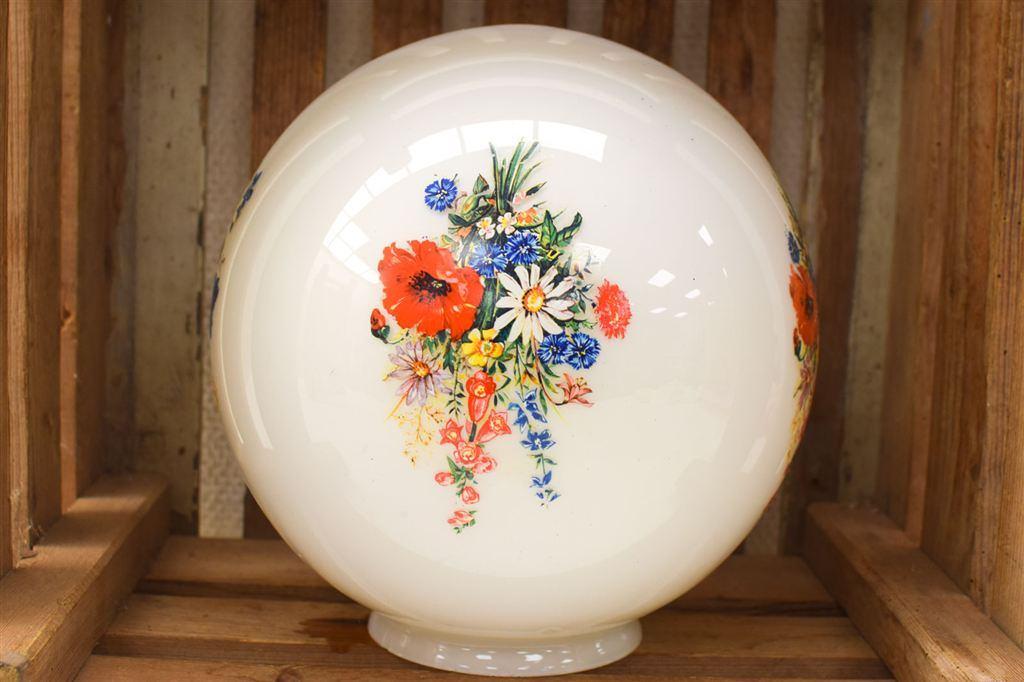 Glazen Bollamp 47204, Ophalen of Verzenden, Gebruikt, Wit, Rond