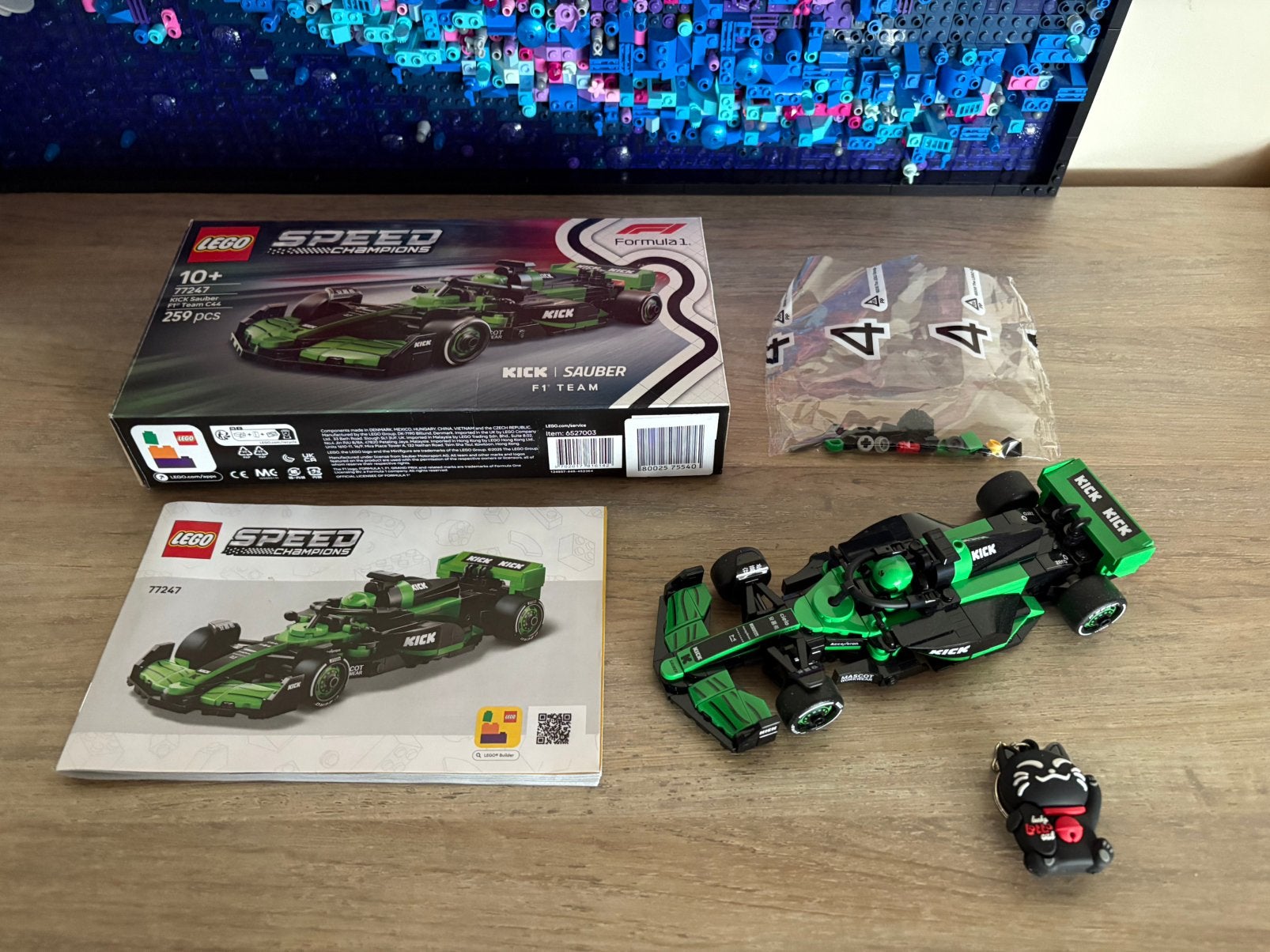 Lego speed champions 77247 Kick Sauber f1 team c44, Kinderen en Baby's, Ophalen of Verzenden, Zo goed als nieuw