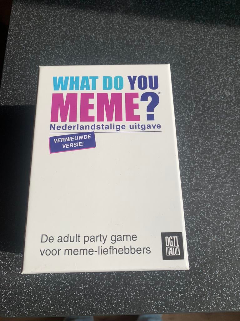 Gezelschapsspel ‘What do you meme?’, Ophalen, Zo goed als nieuw