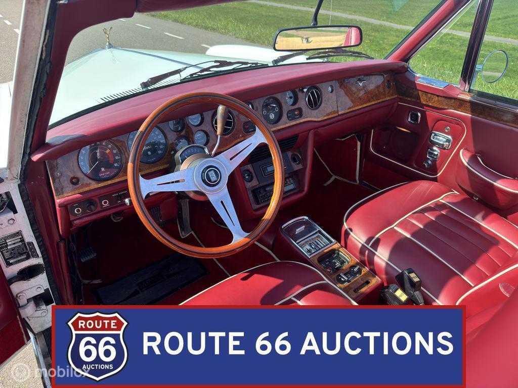 Rolls-Royce Corniche | 1975 | Route 66 Auctions, Auto's, Overige carrosserieën, Zwart, Bedrijf, Handgeschakeld