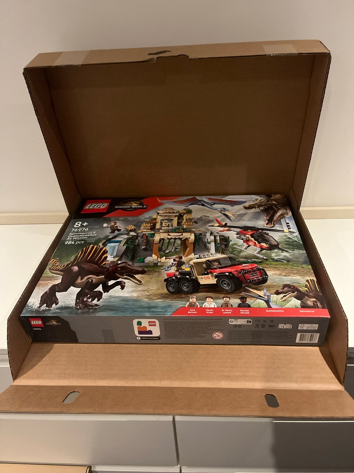 Nieuwe LEGO Jurassic World 76976: T. Rex & Atrociraptor Uitb, Kinderen en Baby's, Speelgoed | Duplo en Lego, Jurassic World, Lego