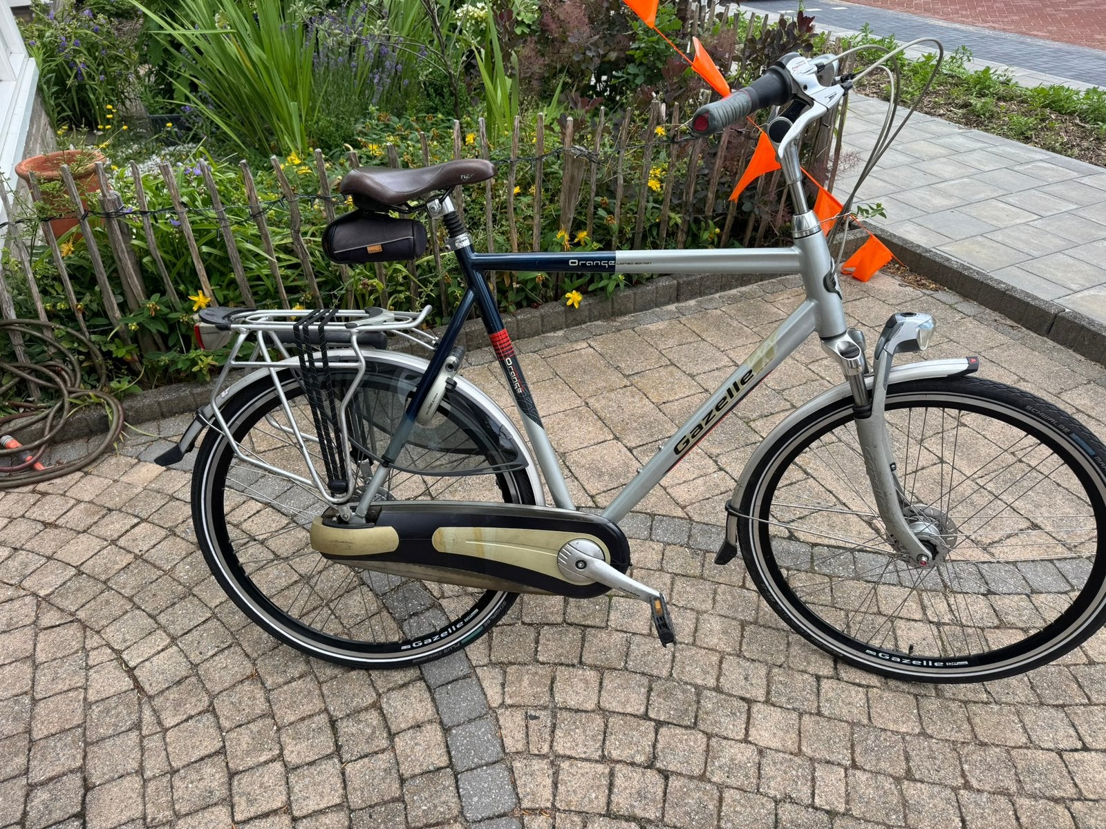 Te koop Gazelle Orange Limited Edition 28 inch groot frame, Ophalen, Versnellingen, Zo goed als nieuw, 65 cm of meer