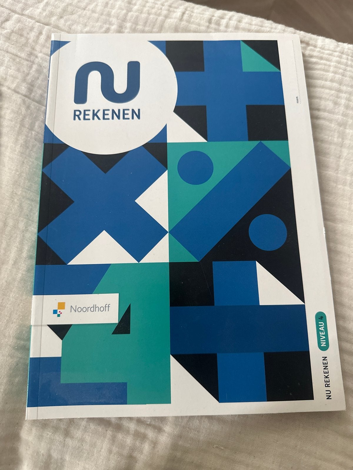 Nu Rekenen Niveau 4 - Noordhoff, Boeken, Ophalen of Verzenden, Zo goed als nieuw, Overige niveaus, Overige vakken