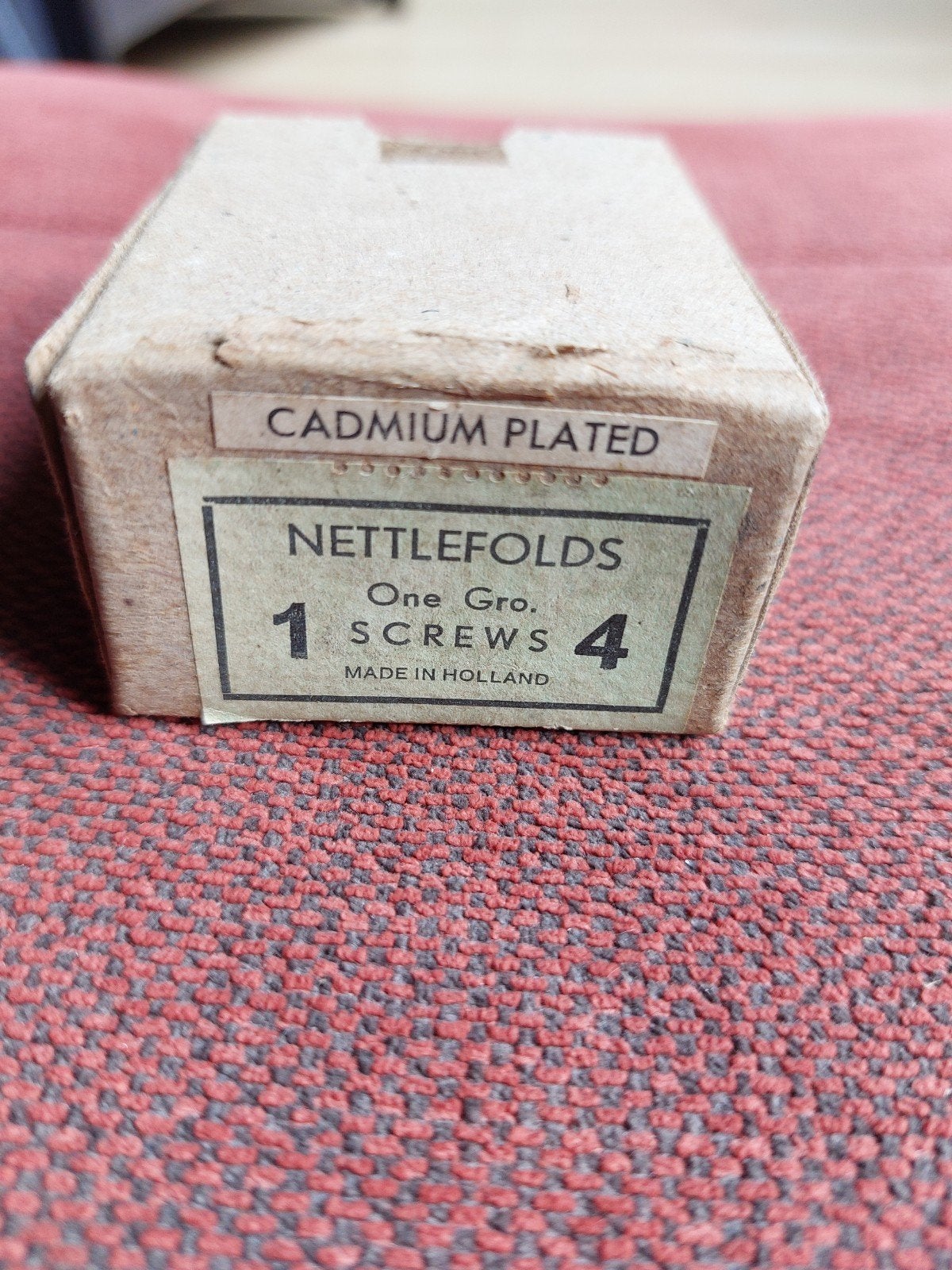 Vintage Nettlefolds Cadmium Plated Schroeven - 122 stuks, Ophalen of Verzenden