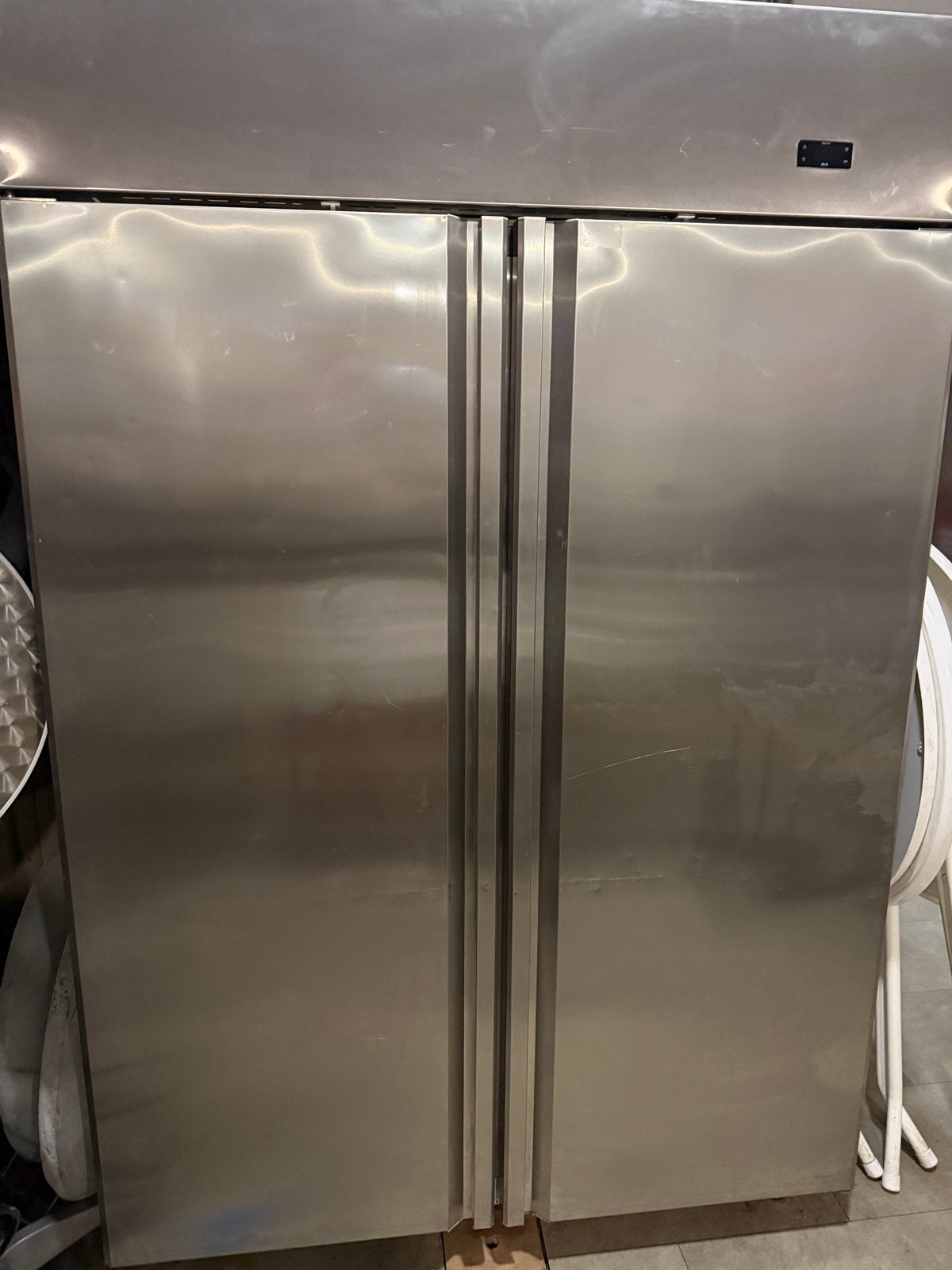 Professionele RVS Koelkast twee deurs  - Ideaal voor Horeca, Witgoed en Apparatuur, Koelkasten en IJskasten, 200 liter of meer