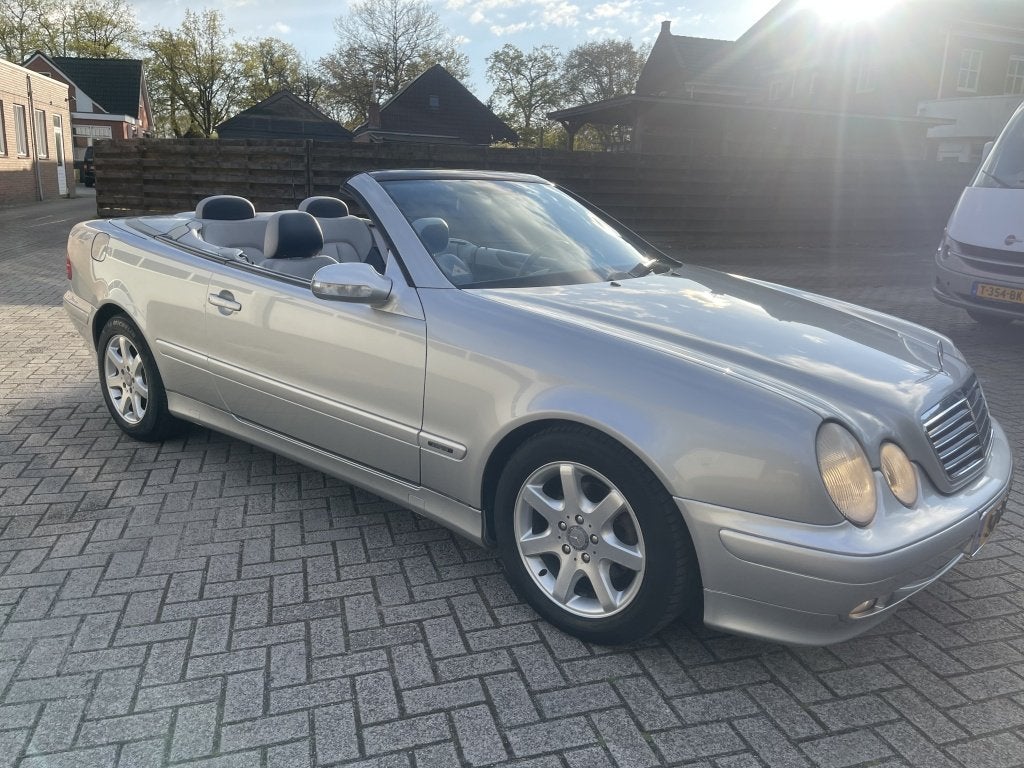 Mercedes-Benz CLK-Klasse Cabrio 200 76.278km nap. Taxatie 20, 1998 cc, 136 pk, Gebruikt, 4 cilinders