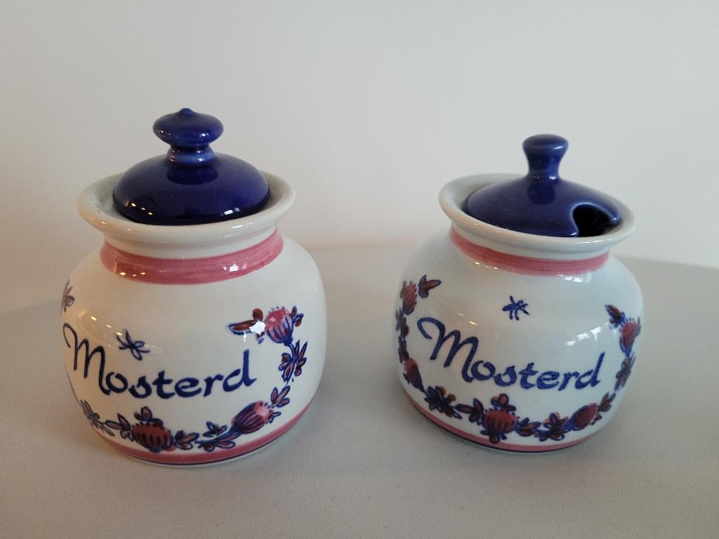 Zenith Gouda Mosterd potje 2 stuks item 1847, Ophalen