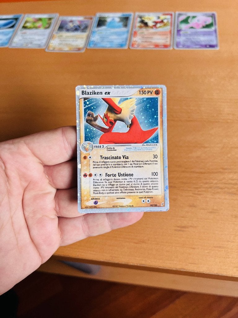 Blaziken Ex 90/100 Ex Crystal Guardians Pokemon, Verzenden, Zo goed als nieuw, Losse kaart, Foil