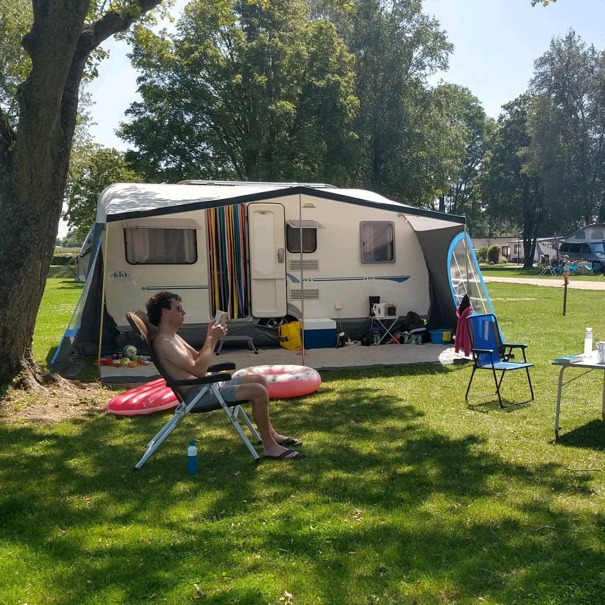 Dorema Panorama luifel maat 11, Ophalen, Gebruikt