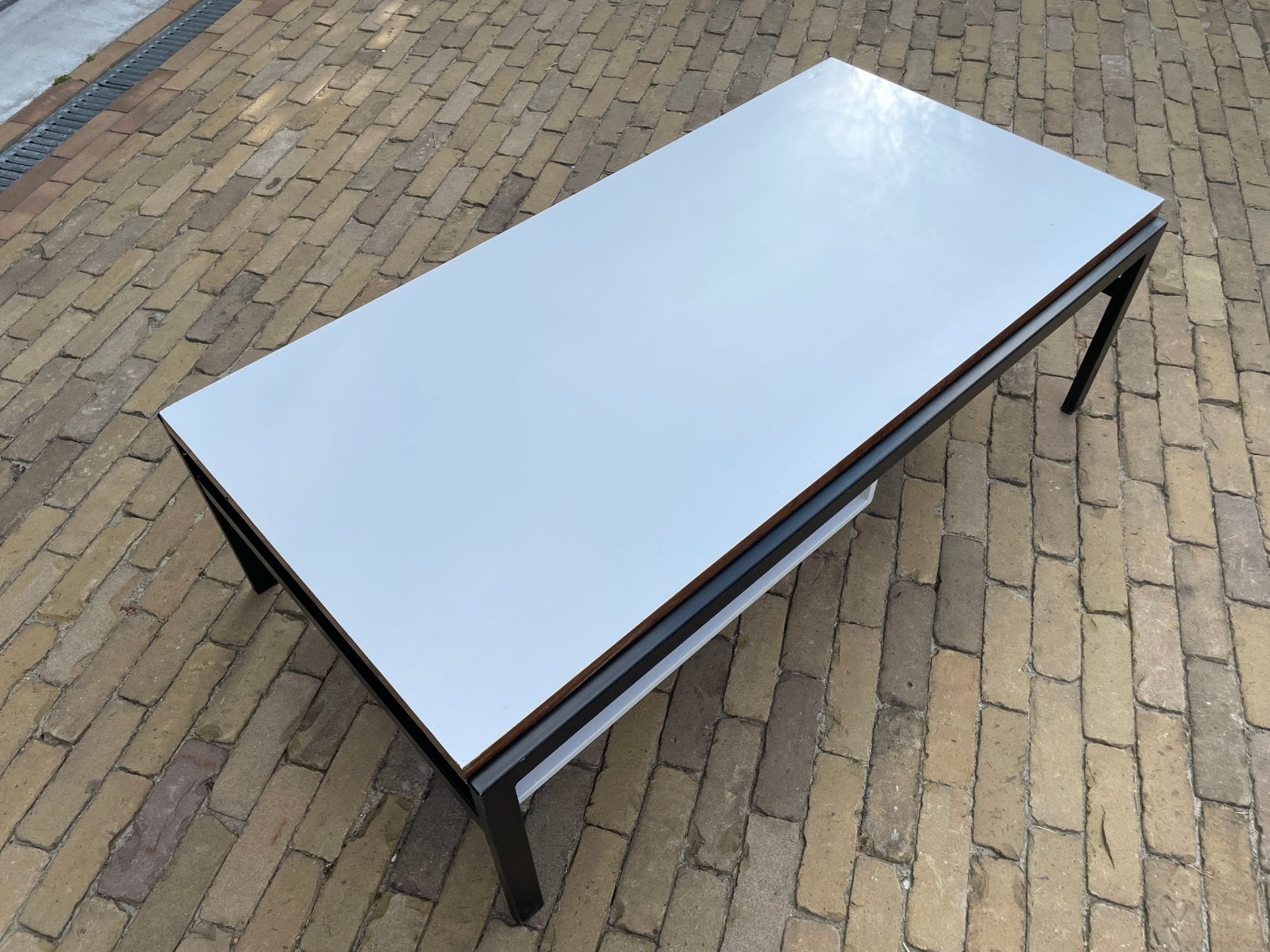 Klassieker , design salon tafel van Pastoe., Overige houtsoorten, Gebruikt, 100 tot 150 cm, Modern