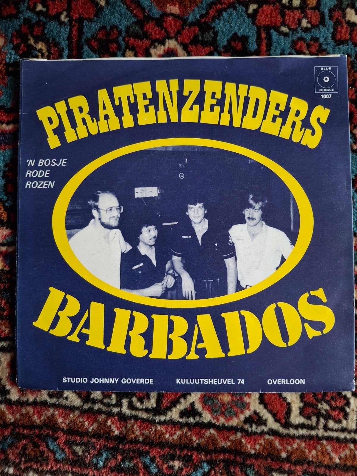 Barbados - 'n bosje rode rozen, Ophalen of Verzenden, Zo goed als nieuw, Overige formaten, Levenslied of Smartlap