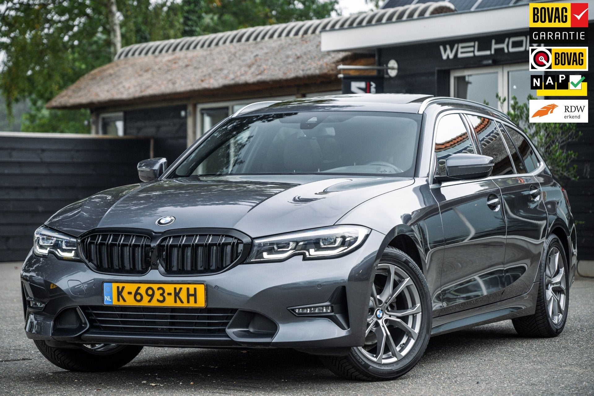 BMW 3-serie Touring 318i High Executive Edition I NAP I pano, Auto's, Achterwielaandrijving, Euro 6, Nieuw, 3-Serie