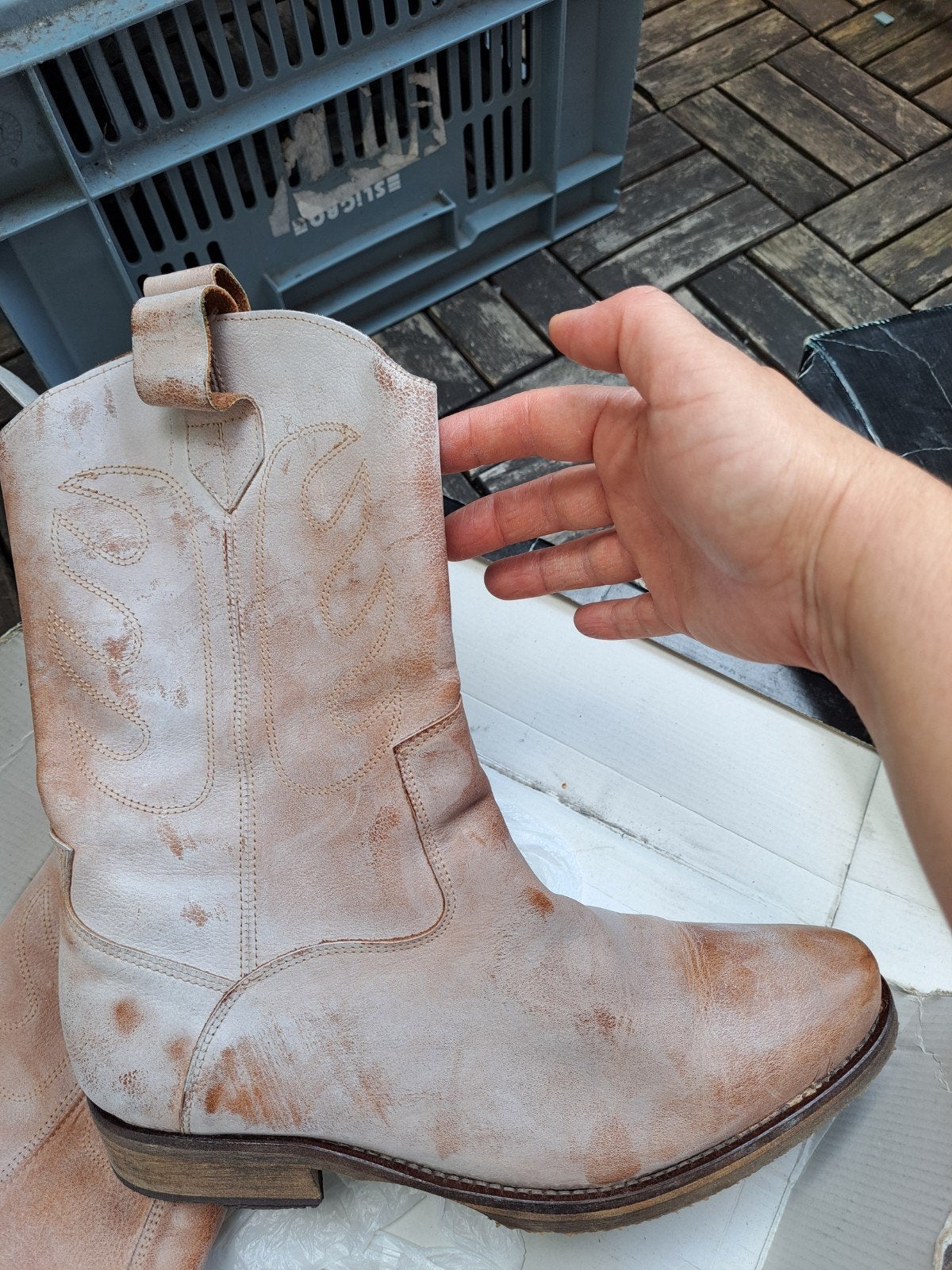 Herenlaarzen, Kleding | Heren, Ophalen of Verzenden, Zo goed als nieuw