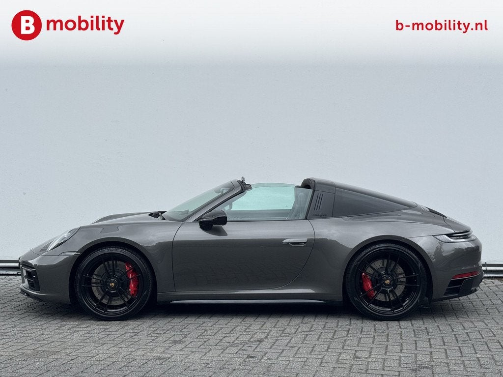 Porsche 911 992 3.0 4 GTS Targa Sport Chrono Burmester Deale, Auto's, Gebruikt, Cabriolet, 4 stoelen, Vierwielaandrijving