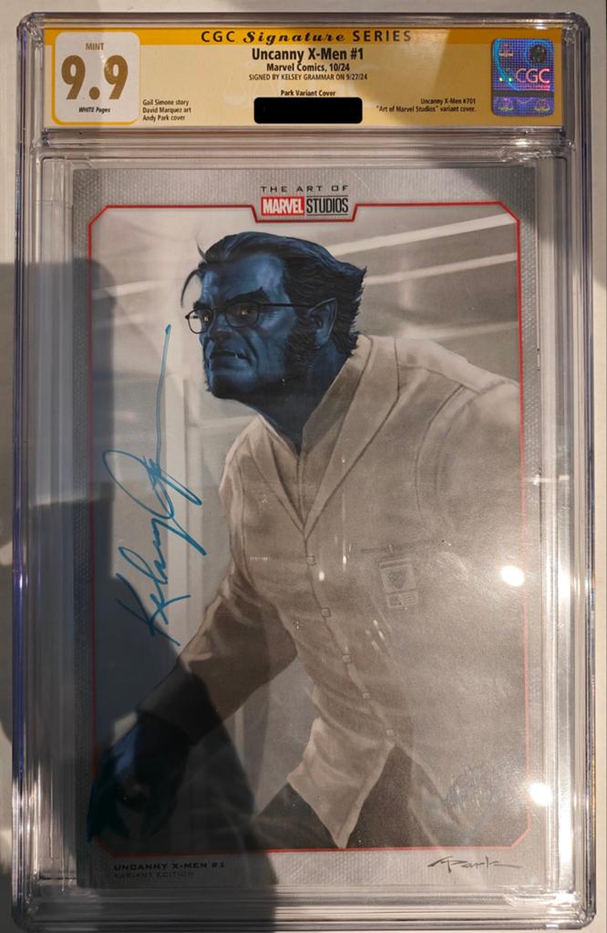 Uncanny X-Men #1 Park Variant CGC SS 9.9 Kelsey Grammer, Eén comic, Amerika, Ophalen of Verzenden, Zo goed als nieuw