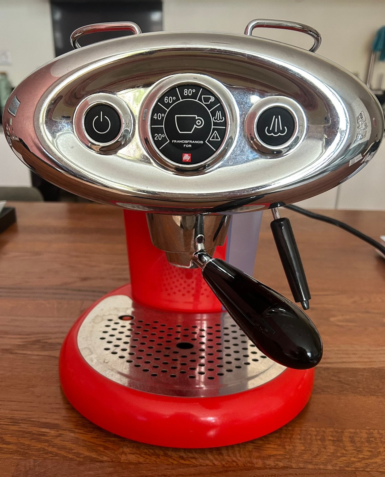 Illy koffiemachine | Iperesso x7 | rood, Ophalen, Koffiepads en cups, Koffiemachine, Zo goed als nieuw