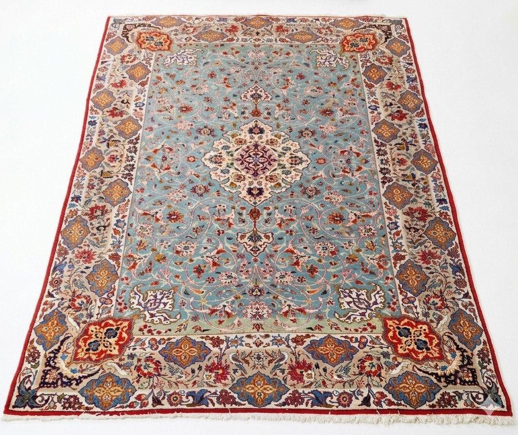 Prachtig Perzisch Tapijt - 344x214 cm vintage vloerkleed, Gebruikt, 200 cm of meer, Ophalen of Verzenden, Onbekend