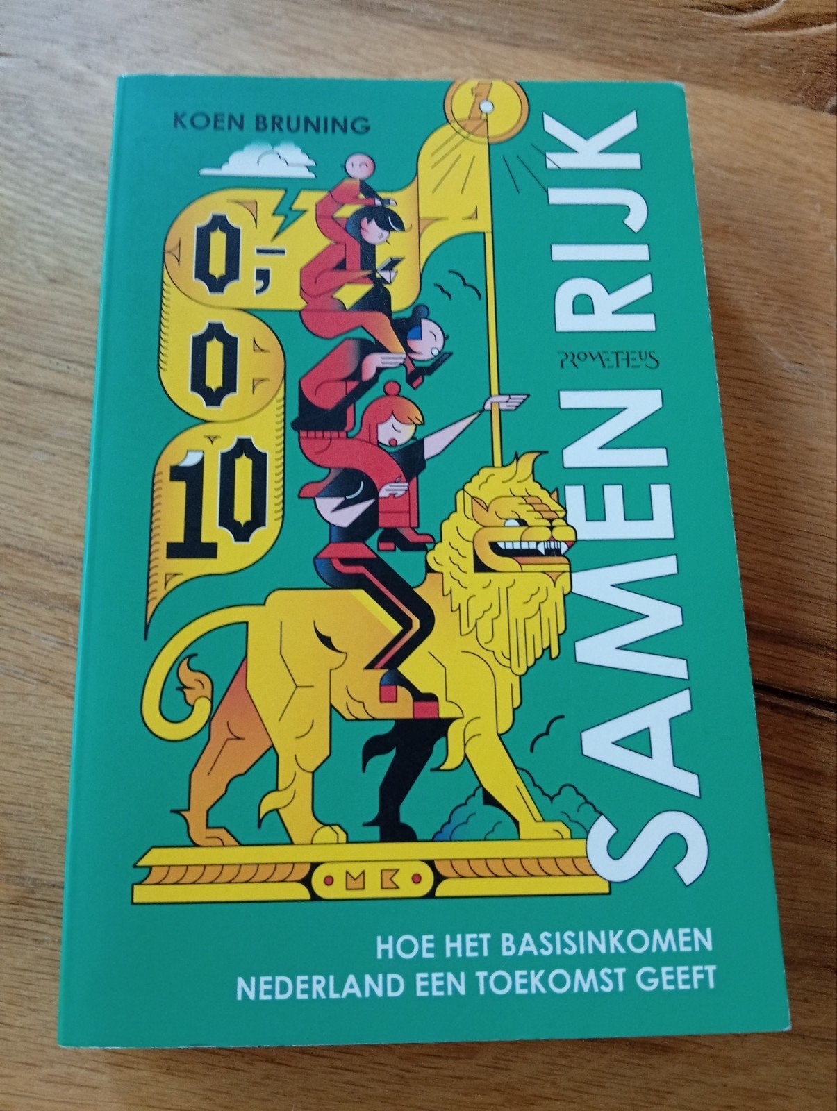 Samen Rijk - Koen Bruning - Hoe basisinkomen werkt, Ophalen of Verzenden, Zo goed als nieuw, Koen Bruning, Nederland