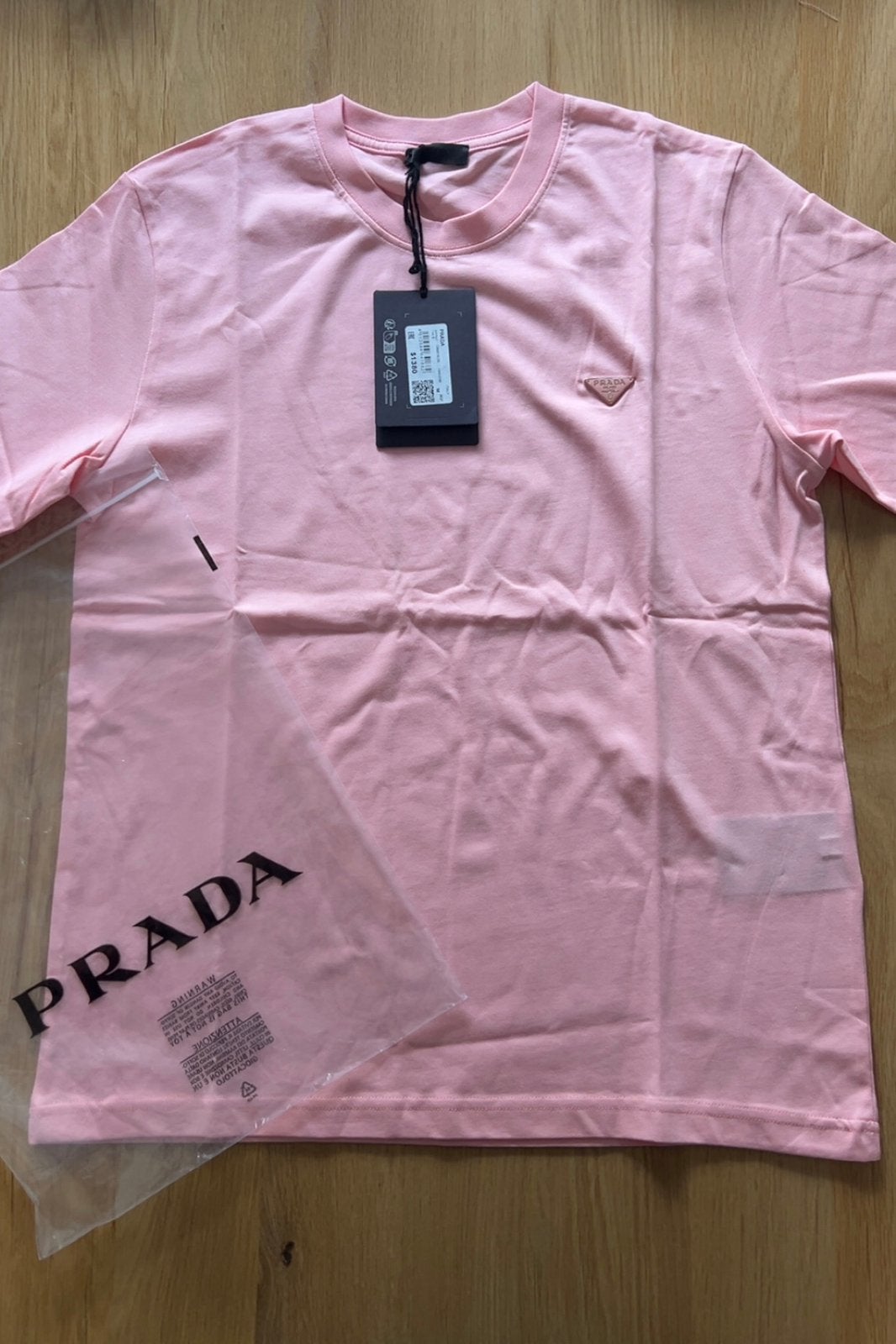 Prada shirt maat M nieuw, Kleding | Dames, T-shirts, Ophalen of Verzenden, Nieuw, Roze, Korte mouw