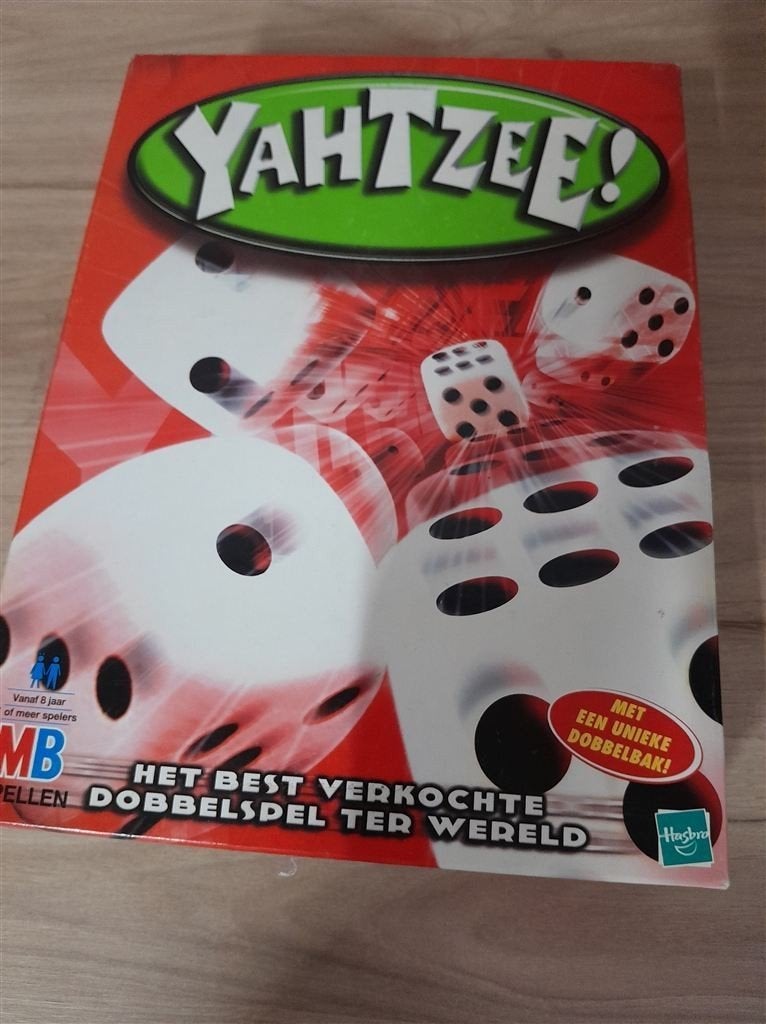 Yahtzee dobbelspel - s4116, Verzenden, Zo goed als nieuw