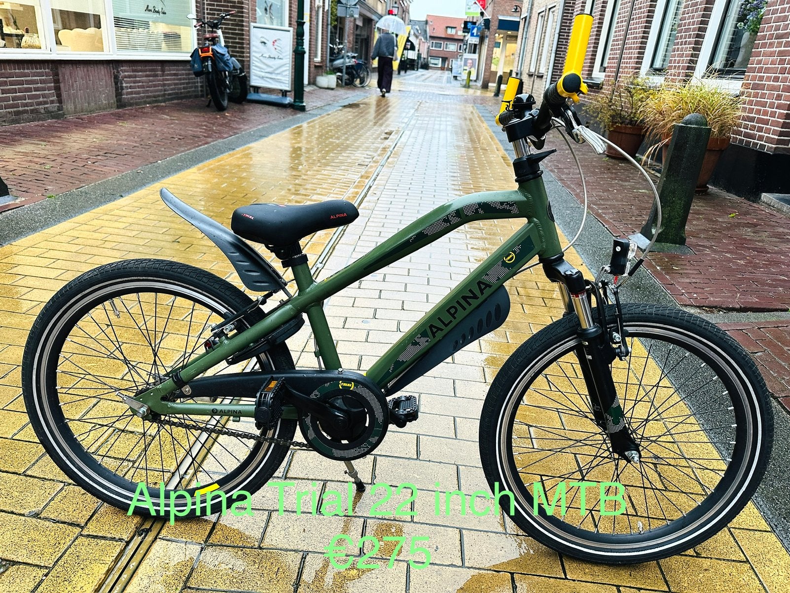 Jongensfietsen 16 18 20 22 24 26 28 inch. Alpina Cortina Gaz, Ophalen, Terugtraprem, 24 inch, Zo goed als nieuw