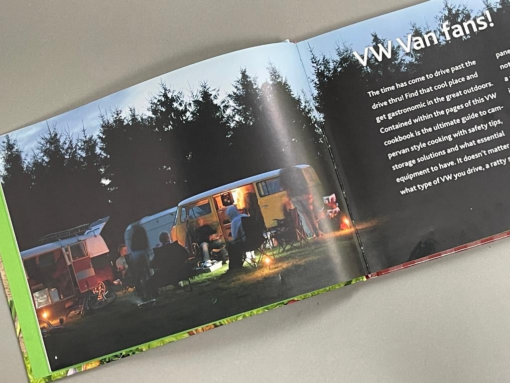 The Original VW Camper Cookbook (Volkswagen Van) 2011, Ophalen of Verzenden, Zo goed als nieuw, Volkswagen