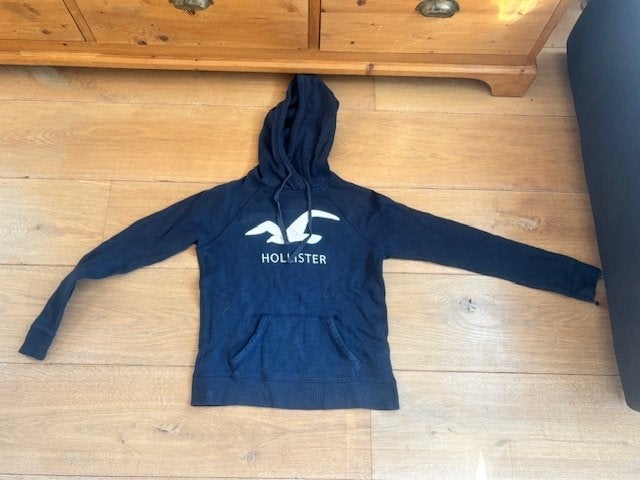 Hoodie Hollister maat XS, Blauw, Ophalen of Verzenden, Maat 34 (XS) of kleiner, Gedragen