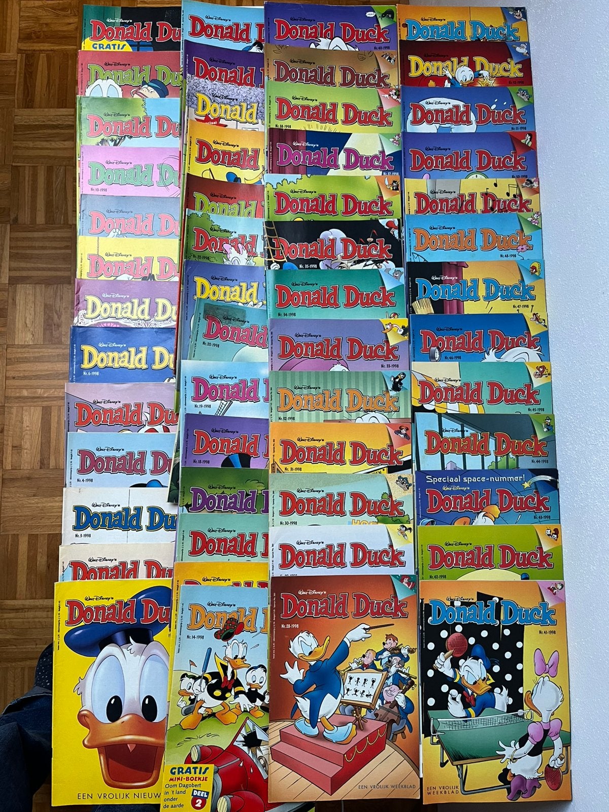 Donald duck 1998, Boeken, Complete serie of reeks, Ophalen of Verzenden, Gelezen, Europa