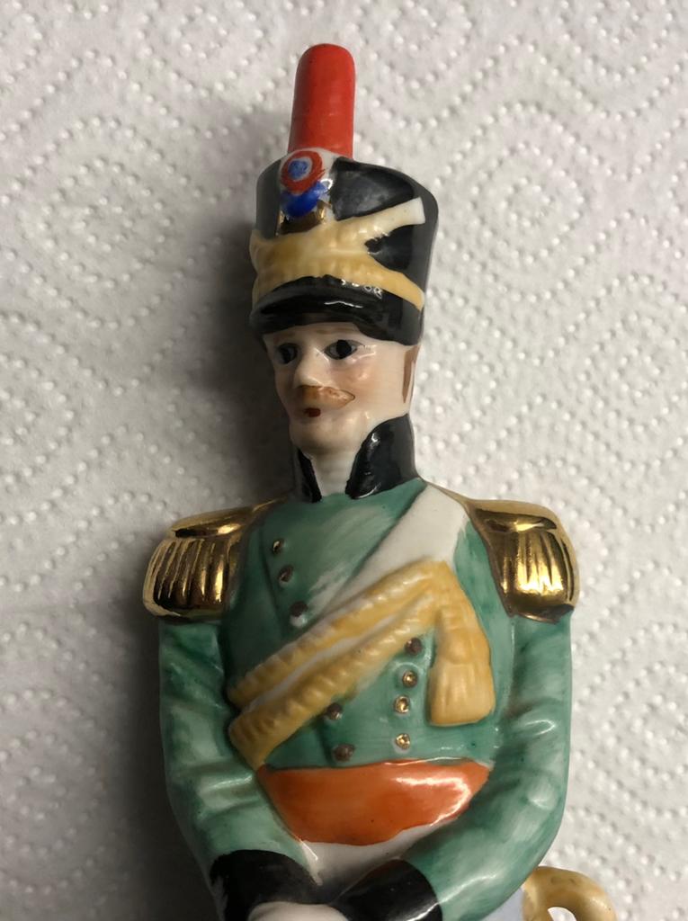 Napoleon porselein beeldje handbeschilderd, Ophalen of Verzenden, Zo goed als nieuw, Mens