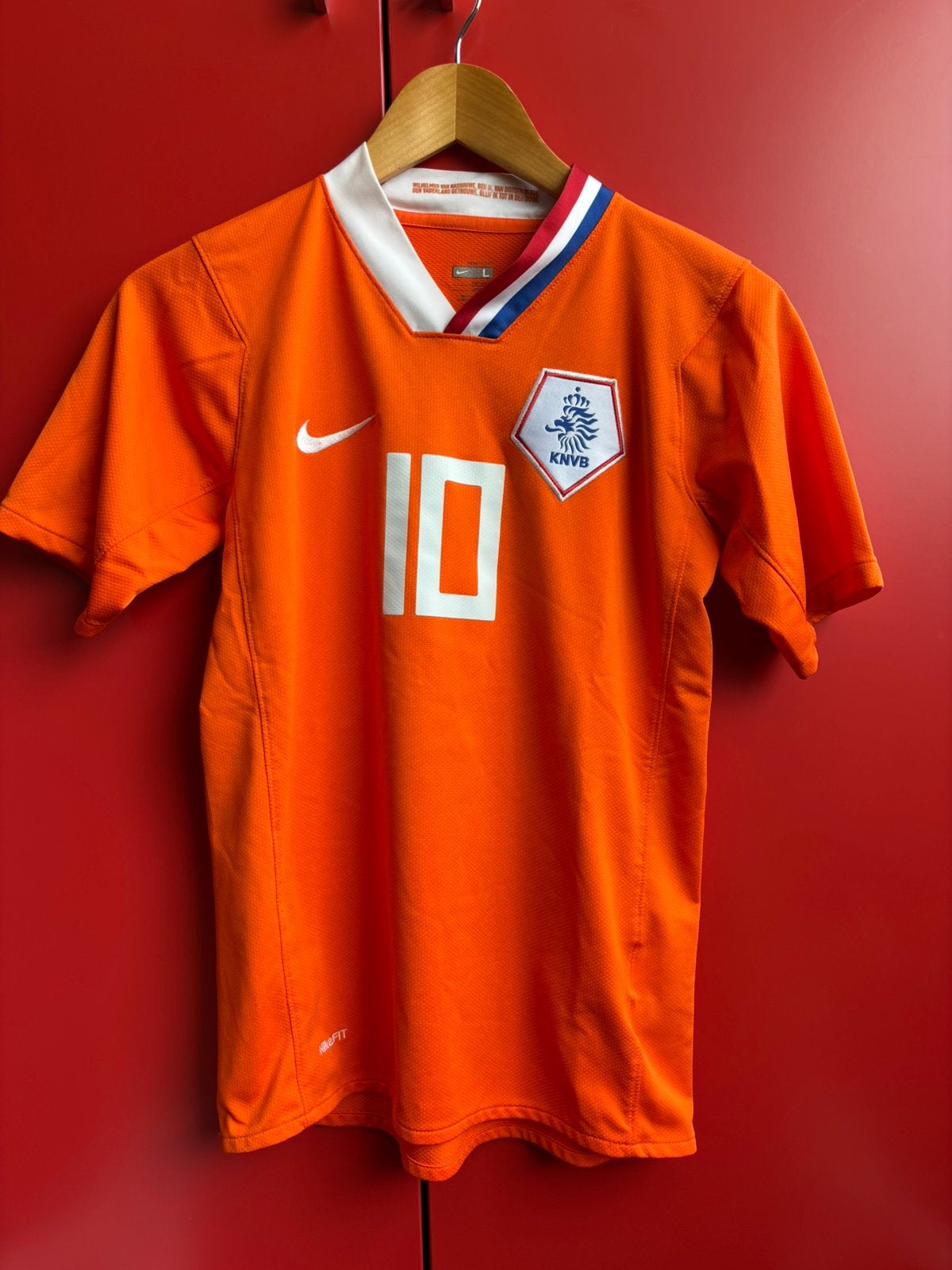 Nederlands elftal shirt 2008, Maat L, Ophalen of Verzenden, Gebruikt, Shirt