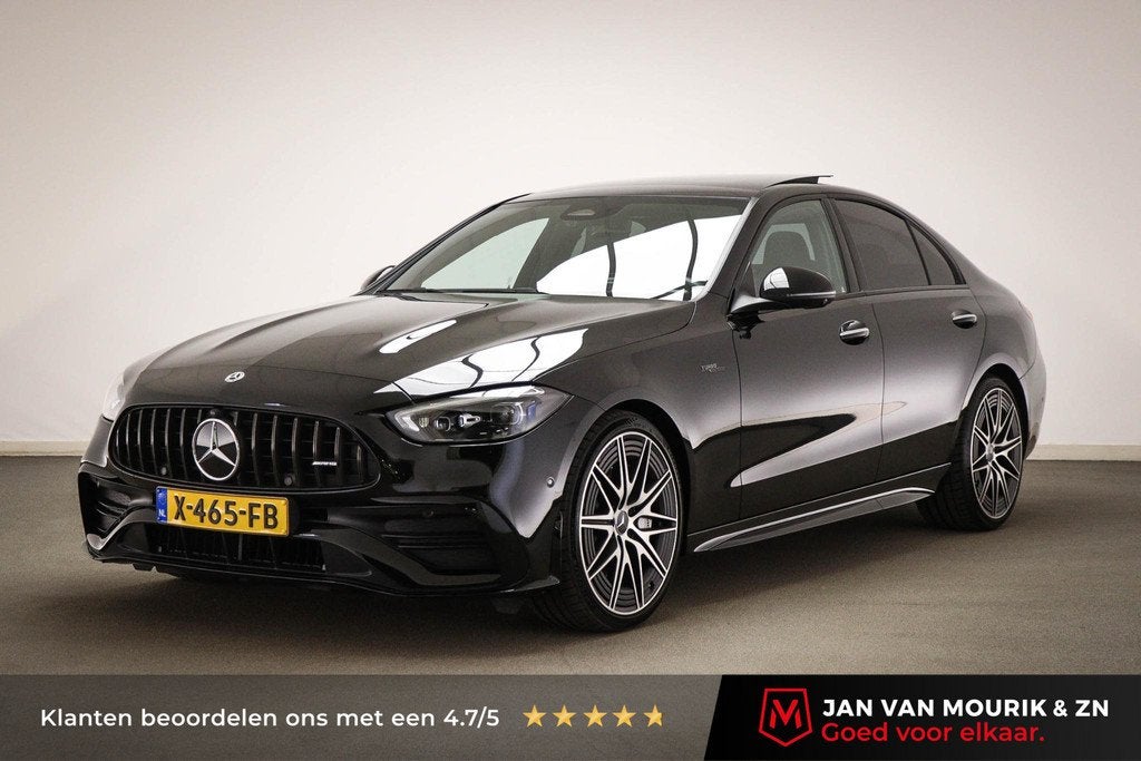 Mercedes-Benz C-klasse AMG 43 4MATIC | PANORAMADAK | DIGITAL, Auto's, Mercedes-Benz, Automaat, 4 cilinders, Met garantie (alle)