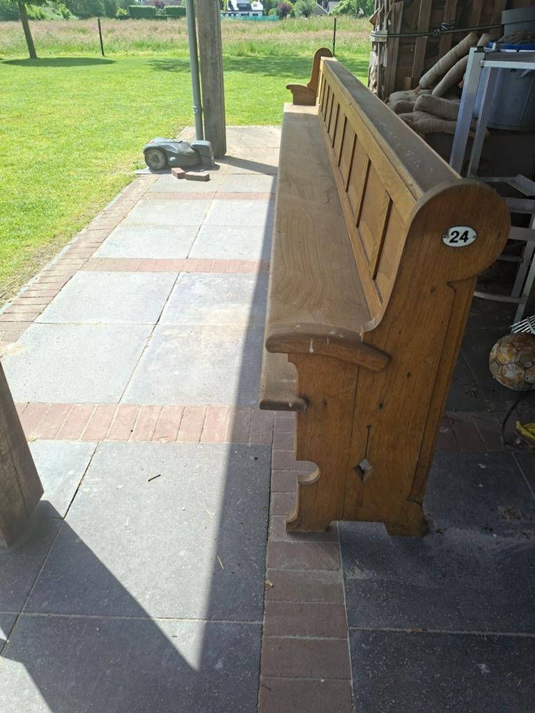 Kerkbank, Antiek en Kunst, Antiek | Meubels | Stoelen en Banken, Ophalen