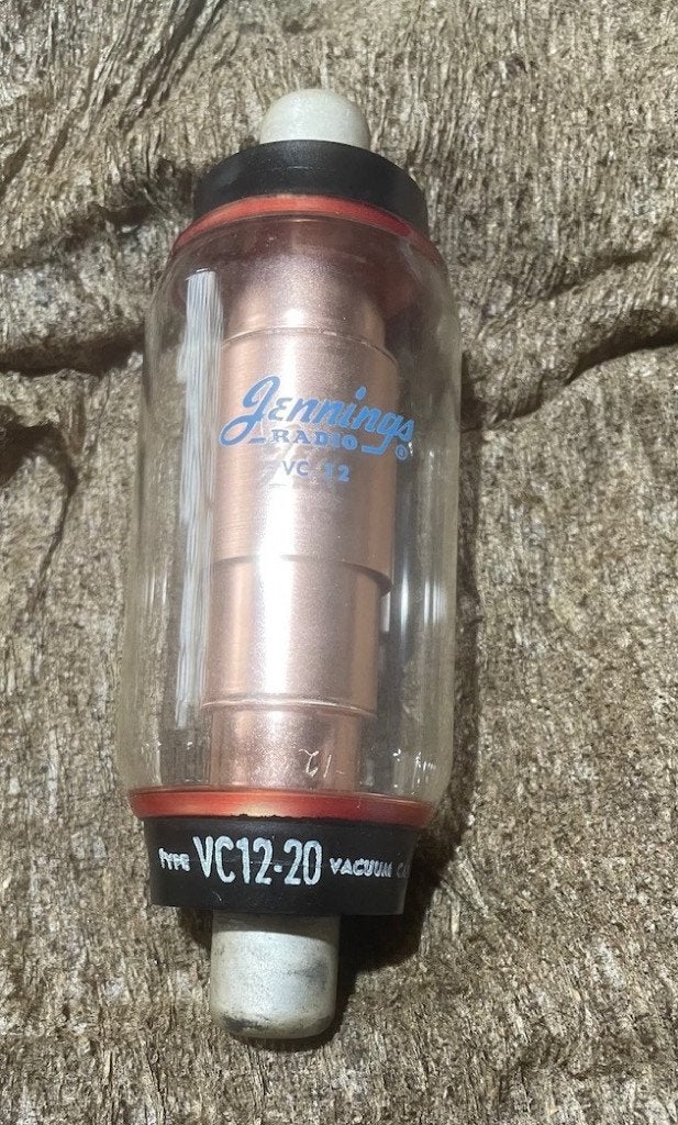 Jennings Vacuum Capacitor  VC12-20  12pF / 20KV, Ophalen of Verzenden, Nieuw