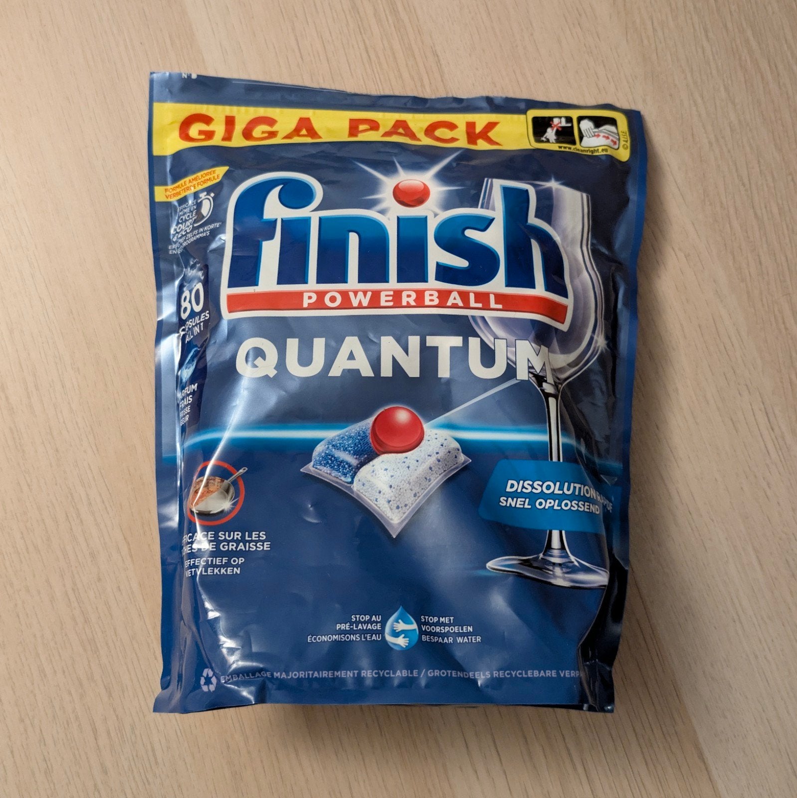 Finish Powerball Quantum vaatwastabletten (79 stuks), Ophalen, Nieuw