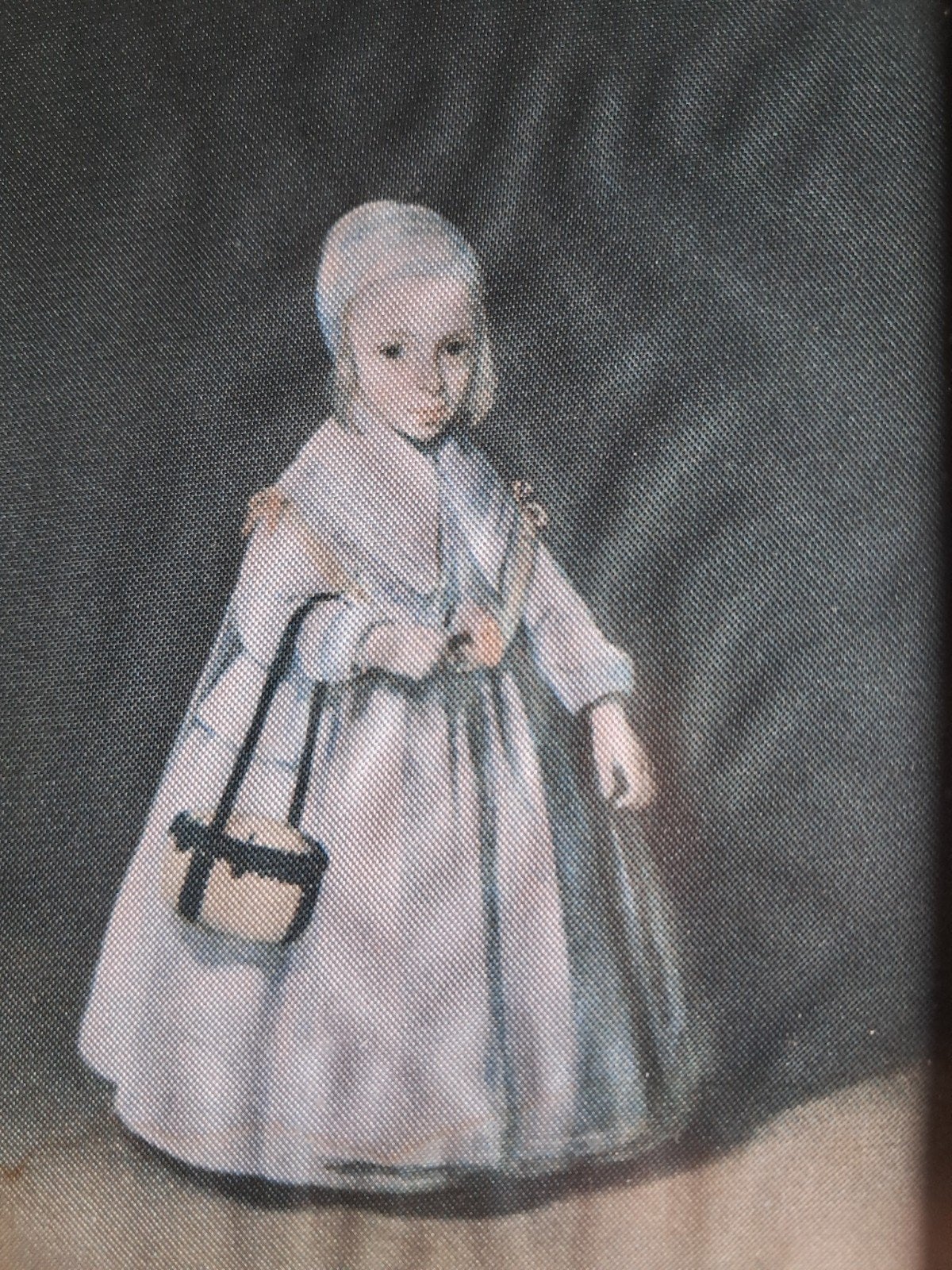 Portretje op zijde van de kleine Helena van der Schalcke., Ophalen of Verzenden