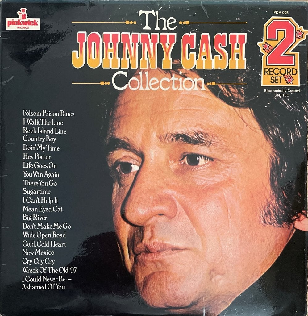 Johnny Cash - The Johnny Cash Collection  (2LP), Inclusief binnenhoes, Gebruikt, Ophalen of Verzenden, Country