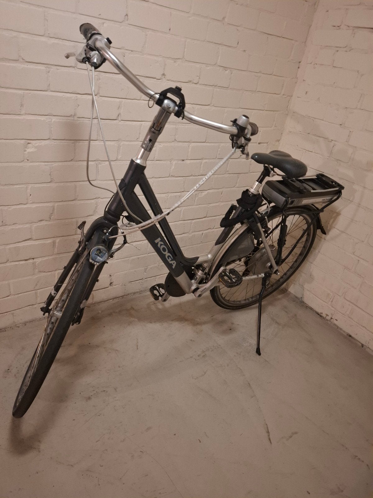 Koga elektrische fiets, Ophalen