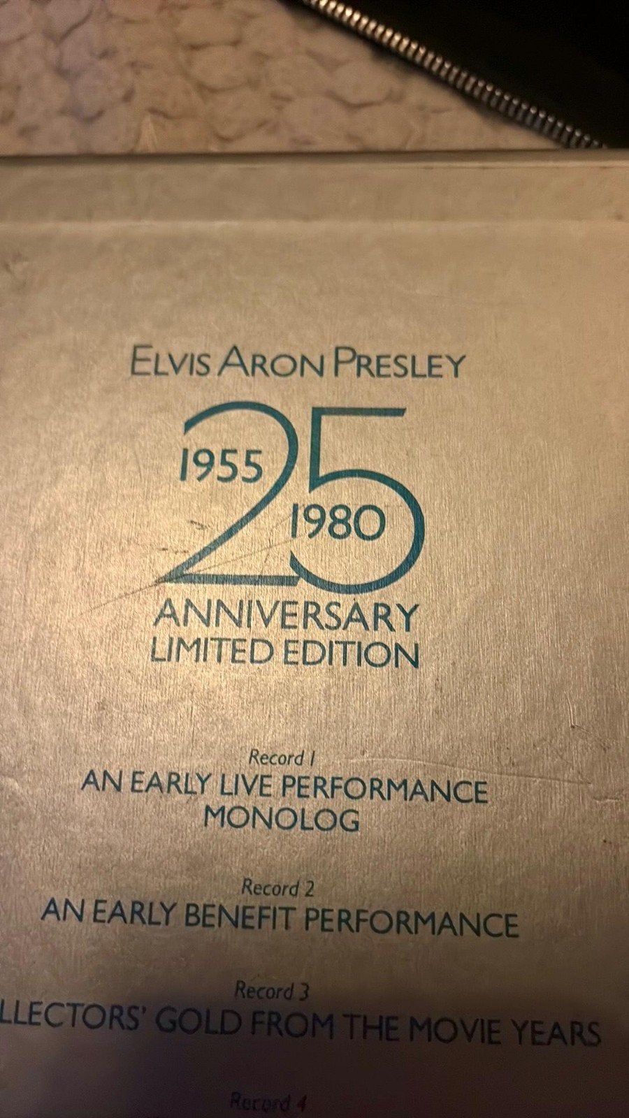 Elvis Aron Presley 25th Anniversary Limited Edition Boxset, Ophalen, Boxset, Pop, Zo goed als nieuw