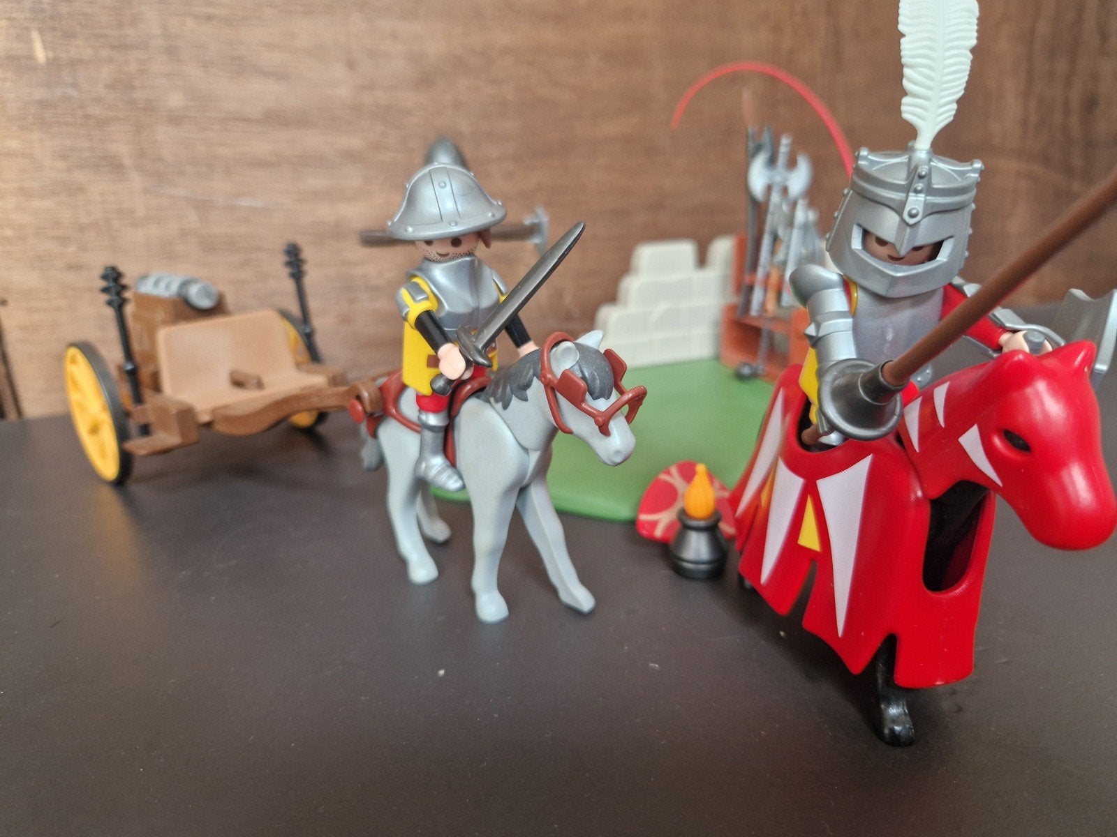 Playmobil 5168 - Ridder toernooi met kanon, Ophalen, Gebruikt, Complete set